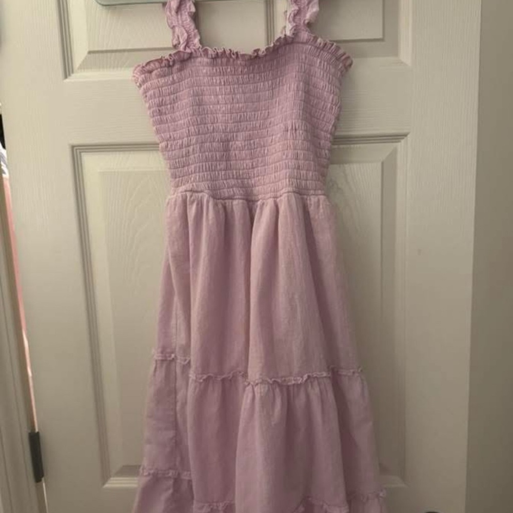 Women's small light purple maxi dress